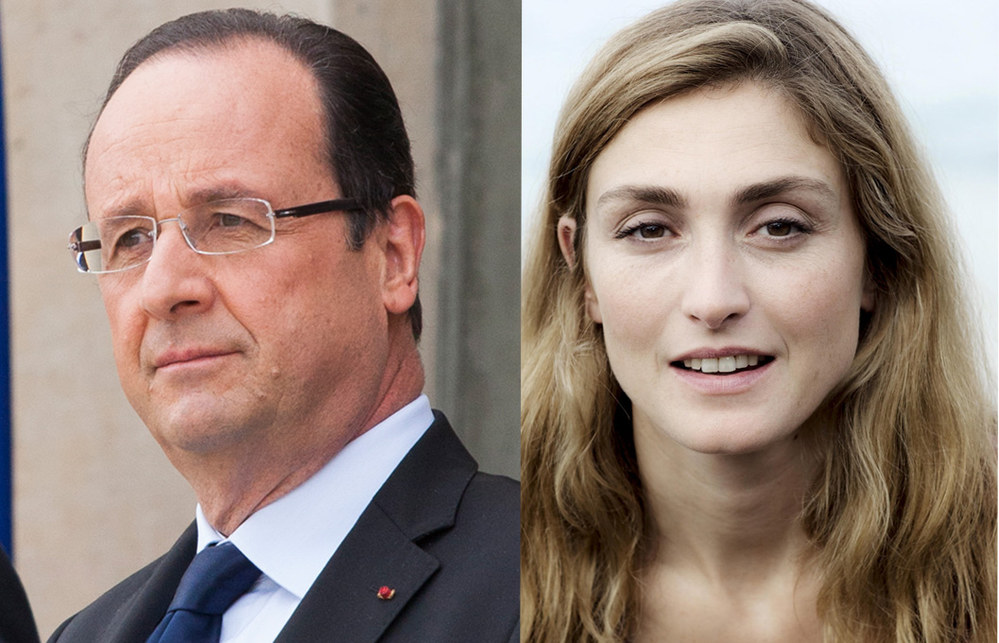 Julie Gayet dément être enceinte de François Hollande