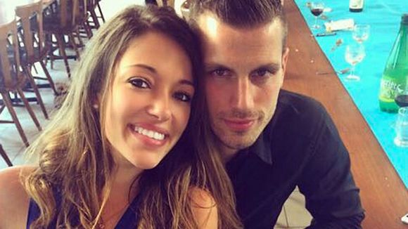 Photo : Camille Sold (Compagne de Morgan Schneiderlin) lors du