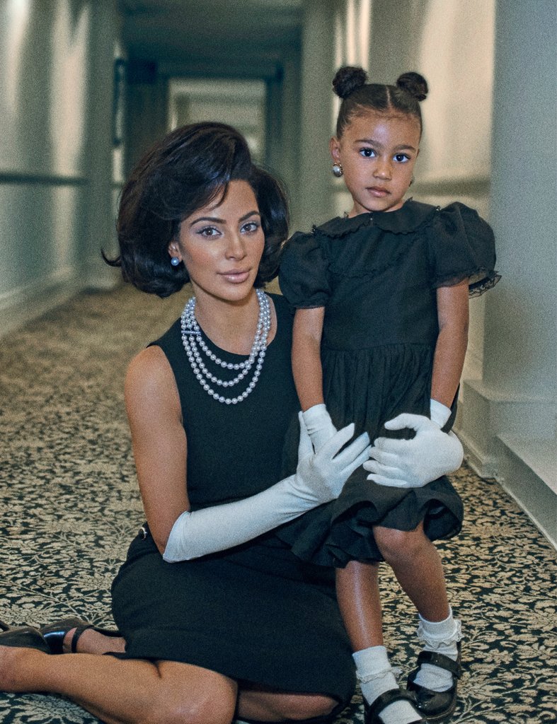 North West : la fille de Kim Kardashian âgée de 5 ans, maquillée