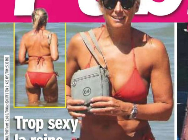 Anne-Sophie Lapix en vacances à la plage : Elle affiche un physique de rêve