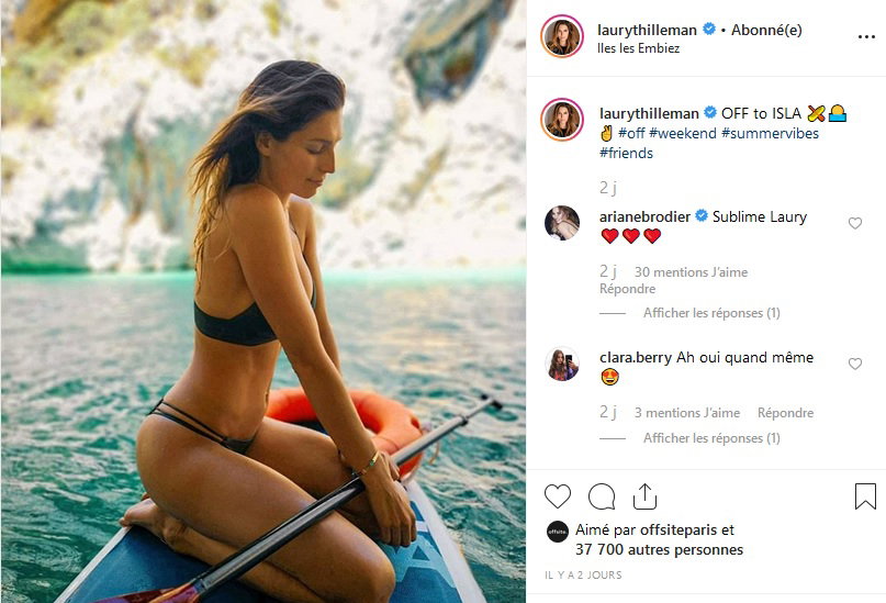 Laury Thilleman Somptueuse En Bikini Un D tail Chiffonne Ses Fans laury-thilleman-somptueuse-en-bikini-un-d-tail-chiffonne-ses-fans