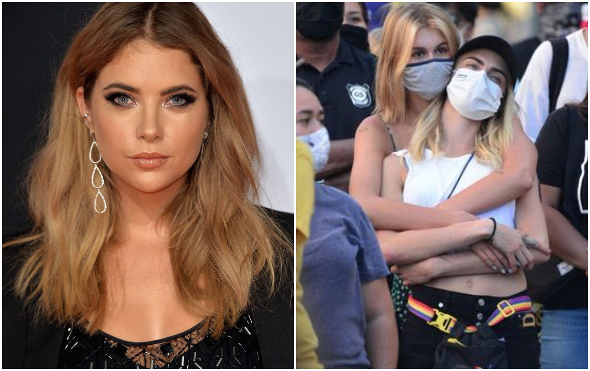 Cara delevingne en couple avec kaia gerber ashley benson tacle son ex