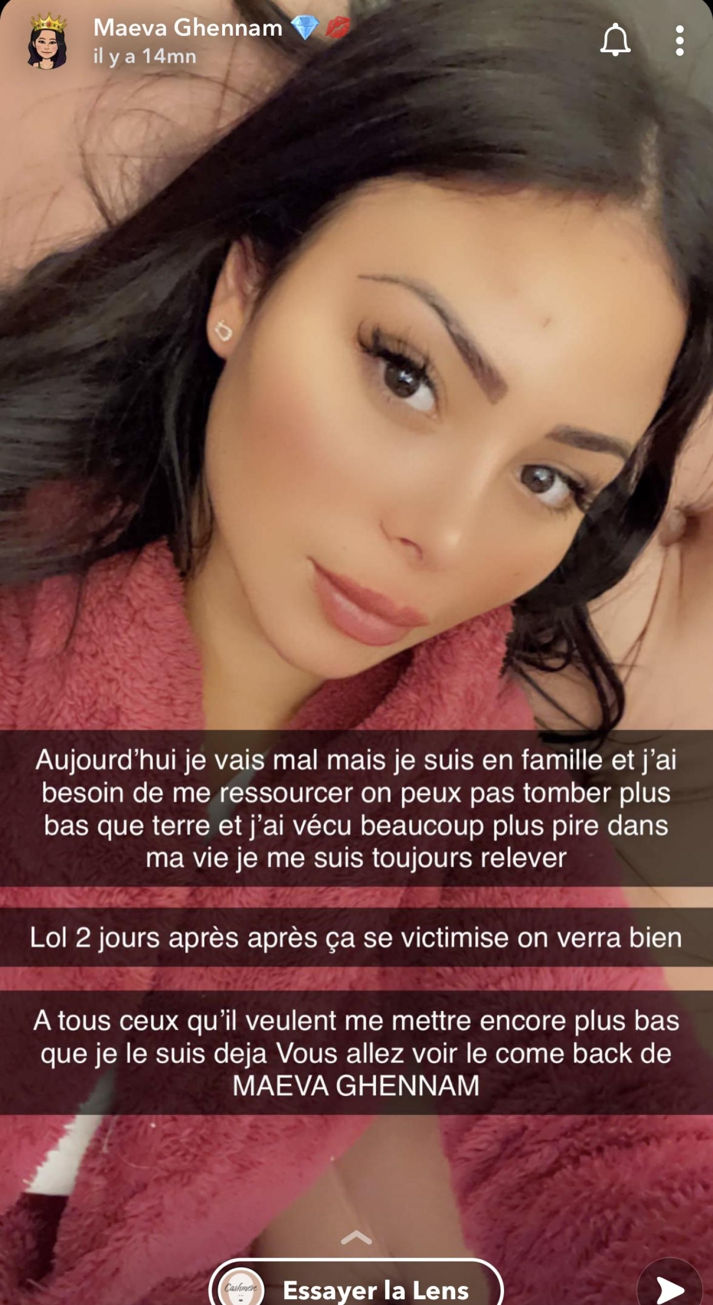 Maeva Ghennam et Greg (LMAD) Séparés, ils règlent leurs comptes sur