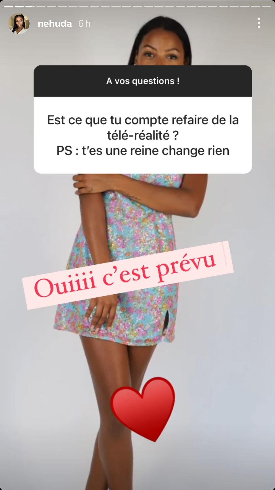 Nehuda Nehuda bientôt de retour dans une télé-réalité ?